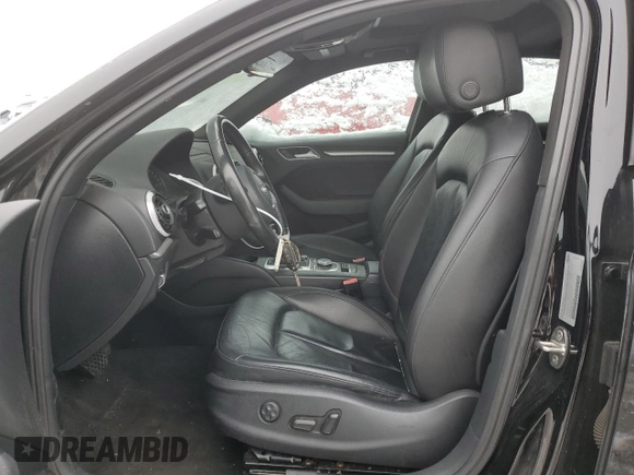 2016 Audi A3 2.0T Premium with VIN WAUB8GFF0G1004752, listed as a Copart auction lot 38385094 with 77,711 mi miles. Bid and sale history available at carsss.com. Image 7.