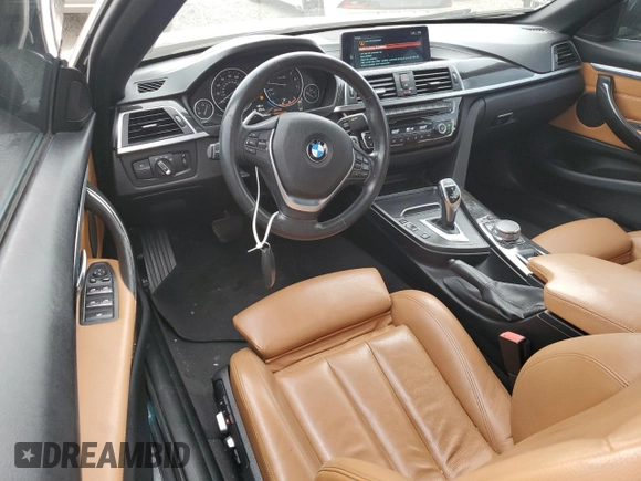 2018 BMW 4 Series 430i xDrive with VIN WBA4Z3C56JEC48743, listed as a Copart auction lot 62464885 with 70,968 mi miles and Salvage title. Bid and sale history available at DreamBid. Image 8.