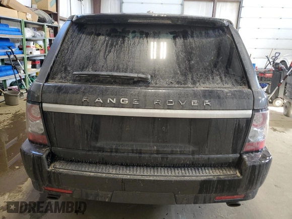 2013 Land Rover Range Rover Sport SC with VIN SALSH2E46DA775369, listed as a Copart auction lot 48783555 with 117,915 mi miles and Salvage Title. Bid and sale history available at carsss.com. Image 6.