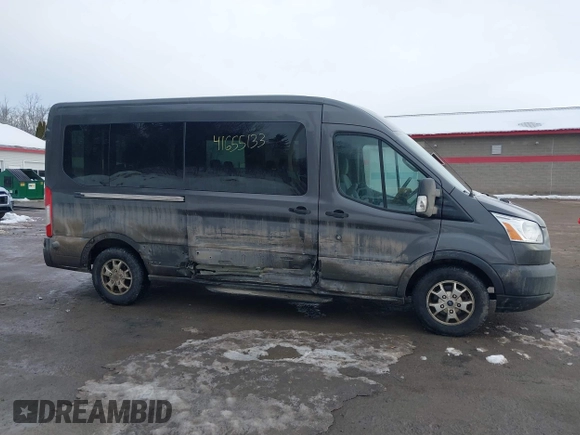 2016 Ford Transit Passenger XL with VIN 1FBZX2CM8GKA41041, listed as a IAAI auction lot 41655133 with 109,546 mi miles and . Bid and sale history available at DreamBid. Image 13.