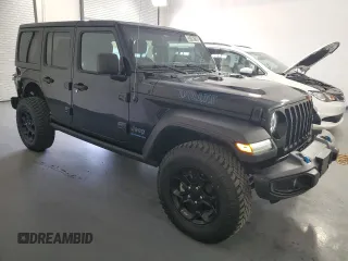 2023 Jeep Wrangler с VIN 1C4JJXN60PW661333, выставлен на аукционе Copart как лот 55106135 с пробегом 50 773 миль миль и Чистый • Clean title. История ставок и продаж доступна на DreamBid. Изображение 4.