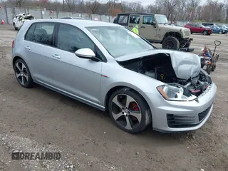 2015 Volkswagen GTI S z VIN 3VW4T7AU6FM103994, wystawiony jako IAAI lot #41940902 z przebiegiem 77 689 mil mil oraz . Historia ofert i sprzedaży dostępna na DreamBid. Obrazek 1.