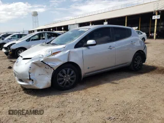 2016 Nissan LEAF S with VIN 1N4AZ0CP6GC311160, listed as a Copart auction lot 63254853 with 59,855 mi miles. Bid and sale history available at carsss.com. Image 1.