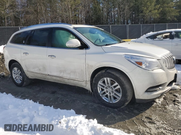 2014 Buick Enclave Convenience with VIN 5GAKRAKD4EJ132394, listed as a Copart auction lot 87743595 with 142,589 mi miles and Salvage Title. Bid and sale history available at carsss.com. Image 4.
