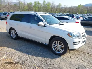 2014 Mercedes-Benz GL-Class GL 450 with VIN 4JGDF7CE5EA430524, listed as a IAAI auction lot 42020941 with 84,544 mi miles. Bid and sale history available at carsss.com. Image 1.