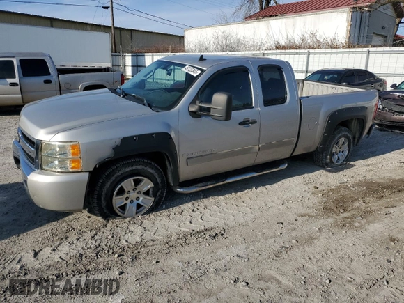 2007 Chevrolet Silverado 1500 LTZ with VIN 2GCEC19J971591295, listed as a Copart auction lot 43725545 with 180,778 mi miles and Salvage Title. Bid and sale history available at carsss.com. Image 1.