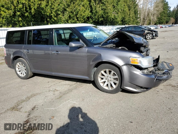 2009 Ford Flex SEL with VIN 2FMDK52C99BA14731, listed as a Copart auction lot 49536505 with 119,664 mi miles and Salvage Title. Bid and sale history available at carsss.com. Image 4.