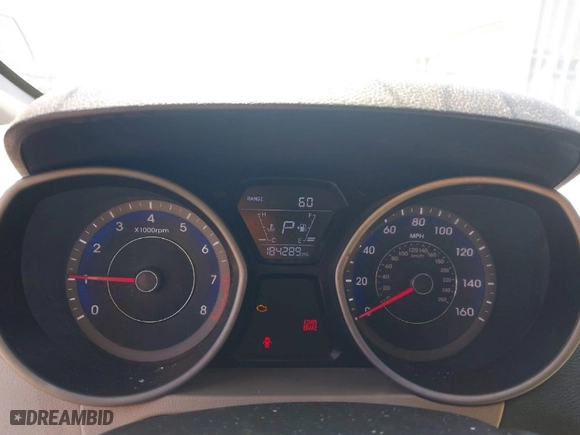 2016 Hyundai Elantra SE with VIN KMHDH4AE6GU487781, listed as a IAAI auction lot 41888778 with 184,289 mi miles. Bid and sale history available at carsss.com. Image 7.