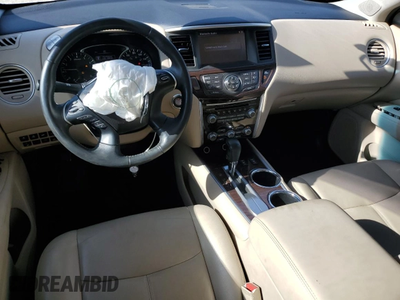 2016 Nissan Pathfinder SL with VIN 5N1AR2MN8GC652137, listed as a Copart auction lot 53731415 with 105,198 mi miles and Salvage title. Bid and sale history available at DreamBid. Image 8.