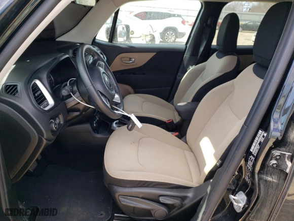 2015 Jeep Renegade Latitude with VIN ZACCJBBT7FPB84627, listed as a Copart auction lot 46973705 with NaN miles and Salvage Title. Bid and sale history available at carsss.com. Image 7.