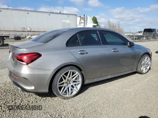 2019 Mercedes-Benz A 220 with VIN WDD3G4FB3KW017700, listed as a Copart auction lot 48054685 with 55,296 mi miles and Clean Title. Bid and sale history available at DreamBid. Image 3.