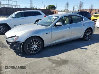 2015 Maserati Ghibli S Q4 with VIN ZAM57RTA6F1138246, listed as a Copart auction lot 44899405 with 84,708 mi miles and Salvage Title. Bid and sale history available at carsss.com. Image 1.