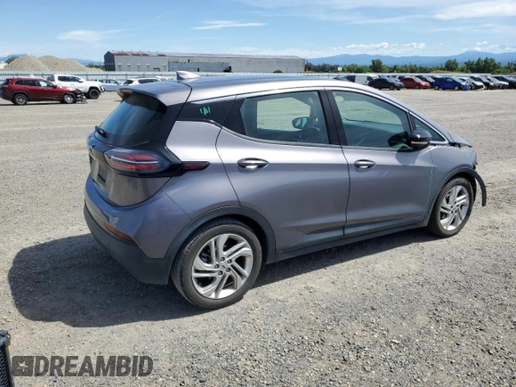 2023 Chevrolet Bolt EV 1LT with VIN 1G1FW6S09P4124885, listed as a Copart auction lot 57169545 with 47,426 mi miles and Salvage title. Bid and sale history available at DreamBid. Image 3.