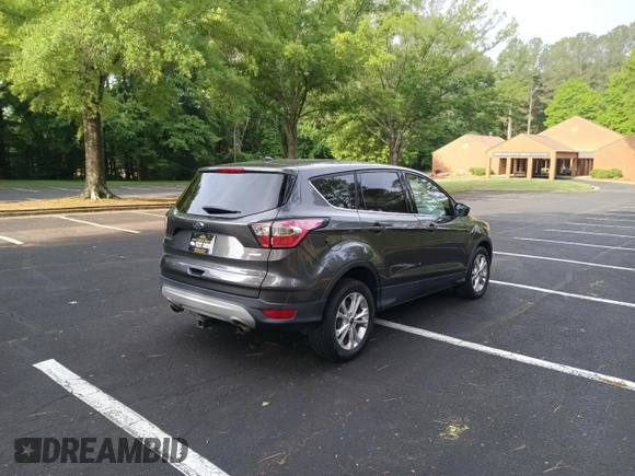 2017 Ford Escape SE with VIN 1FMCU0GD6HUD48718, listed as a Copart auction lot 55395555 with 120,866 mi miles and Clean Title. Bid and sale history available at carsss.com. Image 4.