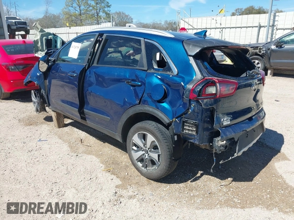 2019 Kia Niro LX with VIN KNDCB3LCXK5257171, listed as a IAAI auction lot 41724795 with Not Provided miles and . Bid and sale history available at DreamBid. Image 3.