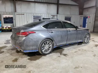 2015 Hyundai Genesis 3.8L z VIN KMHGN4JE0FU022983, wystawiony jako Copart lot #86591924 z przebiegiem 155 164 mil mil oraz Nie do naprawy • Non repairable. Historia ofert i sprzedaży dostępna na DreamBid. Obrazek 3.