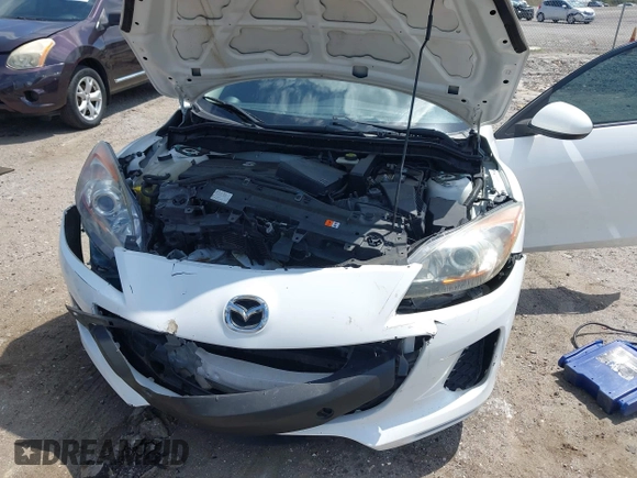 2013 Mazda 3 i SV with VIN JM1BL1TF5D1744232, listed as a IAAI auction lot 41976808 with 138,108 mi miles. Bid and sale history available at carsss.com. Image 6.
