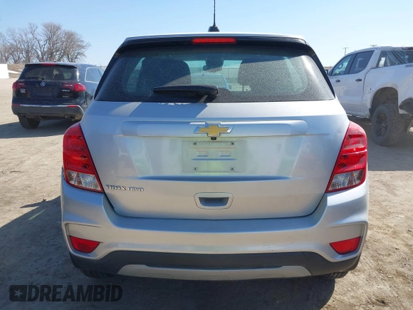2017 Chevrolet Trax LS with VIN KL7CJNSB3HB192761, listed as a IAAI auction lot 41791039 with 76,591 mi miles. Bid and sale history available at carsss.com. Image 16.