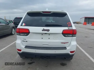 2017 Jeep Grand Cherokee Trailhawk with VIN 1C4RJFLG5HC803400, listed as a IAAI auction lot 42052250 with 108,374 mi miles and . Bid and sale history available at DreamBid. Image 17.