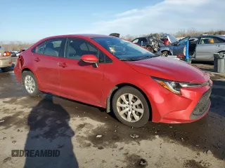 2021 Toyota Corolla LE with VIN JTDEPMAEXMJ173222, listed as a Copart auction lot 44304305 with 74,331 mi miles and Salvage Title. Bid and sale history available at DreamBid. Image 4.