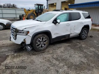 2023 GMC Acadia SLT with VIN 1GKKNUL44PZ215164, listed as a Copart auction lot 82207744 with 31,944 mi miles and Salvage title. Bid and sale history available at DreamBid. Image 1.