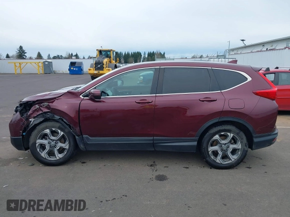 2017 Honda CR-V EX with VIN 2HKRW2H51HH664212, listed as a IAAI auction lot 41830771 with 77,377 mi miles. Bid and sale history available at carsss.com. Image 15.
