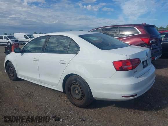 2015 Volkswagen Jetta S z VIN 3VW2K7AJ4FM327068, wystawiony jako IAAI lot #42610853 z przebiegiem 150 636 mil mil oraz . Historia ofert i sprzedaży dostępna na DreamBid. Obrazek 3.