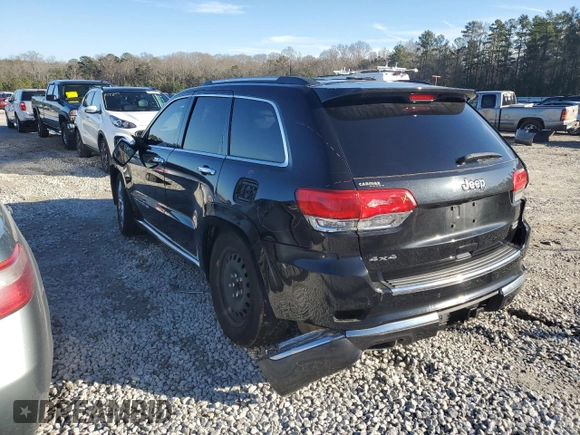 2015 Jeep Grand Cherokee Summit with VIN 1C4RJFJG0FC700014, listed as a Copart auction lot 42981765 with 144,937 mi miles and Salvage Title. Bid and sale history available at DreamBid. Image 2.