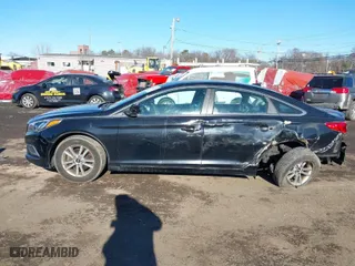 2016 Hyundai Sonata 2.4L SE with VIN 5NPE24AF6GH296455, listed as a IAAI auction lot 41407486 with 86,790 mi miles. Bid and sale history available at carsss.com. Image 14.