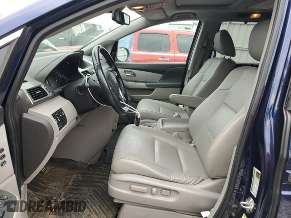 2016 Honda Odyssey Touring Elite with VIN 5FNRL5H98GB004677, listed as a Copart auction lot 59982165 with 119,341 mi miles and Clean title. Bid and sale history available at DreamBid. Image 7.