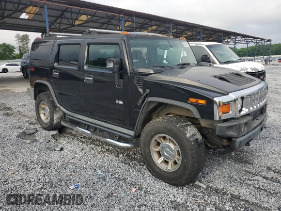 2006 Hummer H2 z VIN 5GRGN23U66H116855, wystawiony jako Copart lot #56010175 z przebiegiem 217 798 mil mil oraz Tytuł czysty. Historia ofert i sprzedaży dostępna na DreamBid. Obrazek 4.