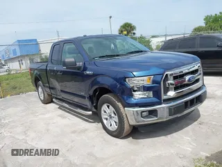 2016 Ford F-150 XL with VIN 1FTEX1CP1GKF55571, listed as a IAAI auction lot 41869409 with 111,331 mi miles and . Bid and sale history available at carsss.com. Image 1.