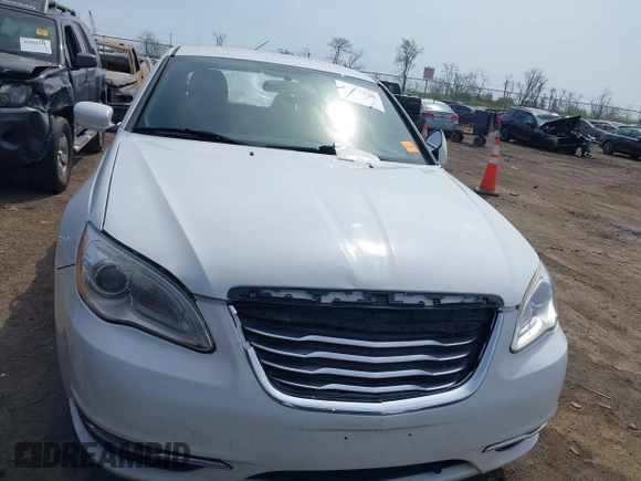 2011 Chrysler 200 Touring with VIN 1C3BC1FB4BN614249, listed as a IAAI auction lot 42041630 with 197,101 mi miles. Bid and sale history available at carsss.com. Image 12.