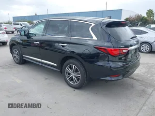 2020 Infiniti QX60 LUXE with VIN 5N1DL0MM5LC540433, listed as a IAAI auction lot 41894992 with 70,034 mi miles. Bid and sale history available at carsss.com. Image 3.