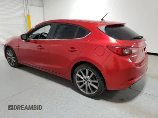 2018 Mazda 3 Touring with VIN 3MZBN1L34JM177605, listed as a Copart auction lot 52559395 with 56,267 mi miles and Clean Title. Bid and sale history available at DreamBid. Image 2.