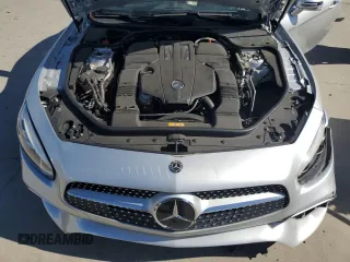 2019 Mercedes-Benz SL 450 z VIN WDDJK6GA1KF055546, wystawiony jako Copart lot #54183035 z przebiegiem 23 765 mil mil oraz Szkody całkowita. Historia ofert i sprzedaży dostępna na DreamBid. Obrazek 11.