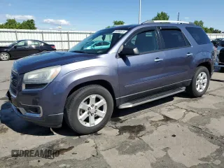 2014 GMC Acadia SLE z VIN 1GKKRNED9EJ198302, wystawiony jako Copart lot #56966615 z przebiegiem Nie podano mil oraz Szkoda całkowita • Salvage title. Historia ofert i sprzedaży dostępna na DreamBid. Obrazek 1.