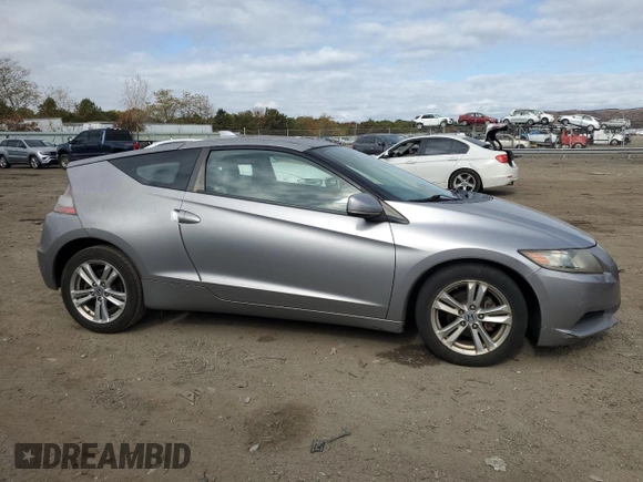 2011 Honda CR-Z with VIN JHMZF1D46BS006822, listed as a Copart auction lot 76796874 with 155,814 mi miles and Salvage Title. Bid and sale history available at carsss.com. Image 4.