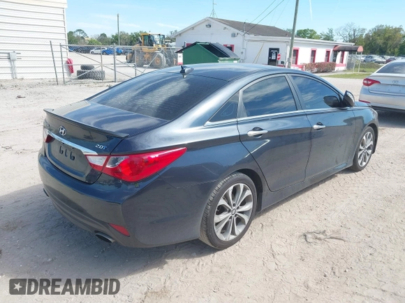 2014 Hyundai Sonata Limited with VIN 5NPEC4AB9EH834587, listed as a IAAI auction lot 41751055 with 193,959 mi miles and . Bid and sale history available at DreamBid. Image 4.