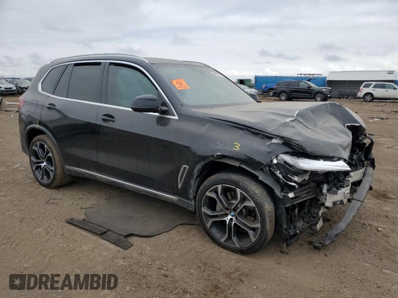 2020 BMW X5 xDrive40i with VIN 5UXCR6C04L9C91072, listed as a Copart auction lot 43537263 with 0 mi miles. Bid and sale history available at carsss.com. Image 4.