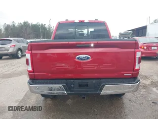 2021 Ford F-150 XL with VIN 1FTFW1E86MKD88763, listed as a IAAI auction lot 41742760 with 54,504 mi miles. Bid and sale history available at carsss.com. Image 21.