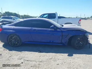 2020 BMW M4 with VIN WBS4Y9C09LFJ02627, listed as a IAAI auction lot 41785396 with 27,424 mi miles. Bid and sale history available at carsss.com. Image 13.