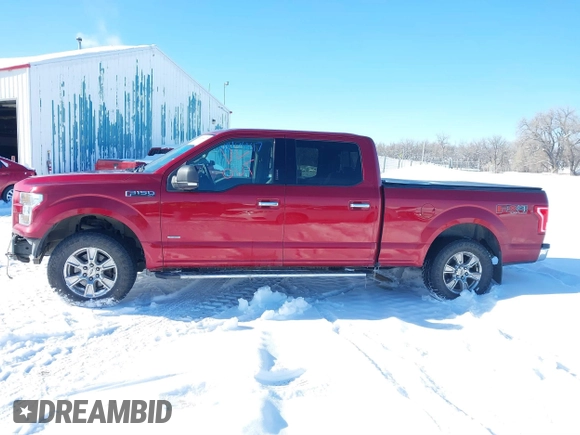 2016 Ford F-150 XLT with VIN 1FTFW1EG1GKD16719, listed as a IAAI auction lot 41494417 with 124,063 mi miles. Bid and sale history available at carsss.com. Image 15.