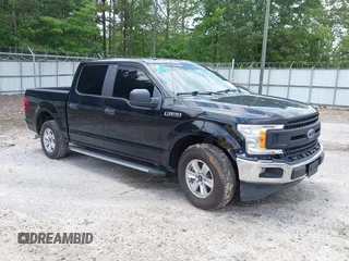 2018 Ford F-150 XL with VIN 1FTEW1CP3JFB50122, listed as a IAAI auction lot 42249396 with 168,124 mi miles and . Bid and sale history available at DreamBid. Image 1.