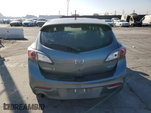 2013 Mazda 3 i Touring with VIN JM1BL1L84D1705732, listed as a Copart auction lot 80083554 with Not provided miles and Salvage title. Bid and sale history available at DreamBid. Image 6.