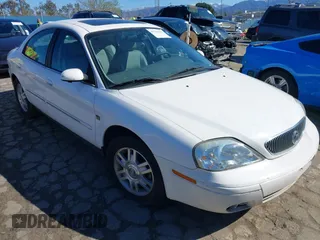 2004 Mercury Sable LS Premium with VIN 1MEHM55S64G610527, listed as a IAAI auction lot 41739433 with 34,409 mi miles. Bid and sale history available at carsss.com. Image 1.