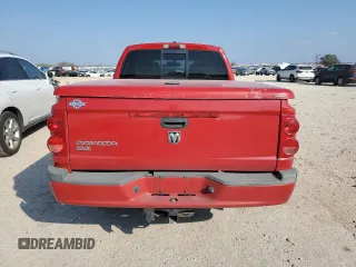 2007 Dodge Dakota SLT with VIN 1D7HE48K57S204816, listed as a Copart auction lot 44416135 with 138,552 mi miles and Salvage Title. Bid and sale history available at carsss.com. Image 6.