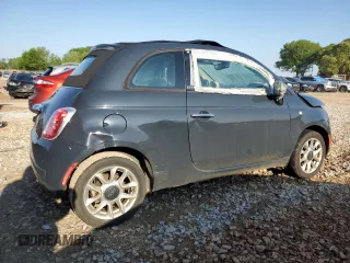 2017 FIAT 500 Pop with VIN 3C3CFFLR6HT594220, listed as a Copart auction lot 52114185 with 107,171 mi miles and Salvage title. Bid and sale history available at DreamBid. Image 3.