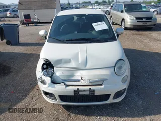 2012 FIAT 500 Sport z VIN 3C3CFFBR1CT186721, wystawiony jako IAAI lot #42268574 z przebiegiem 106 208 mil mil oraz . Historia ofert i sprzedaży dostępna na DreamBid. Obrazek 12.