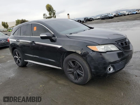 2015 Acura RDX Tech Pkg with VIN 5J8TB3H53FL005761, listed as a Copart auction lot 85149684 with 64,972 mi miles and Salvage Title. Bid and sale history available at carsss.com. Image 4.